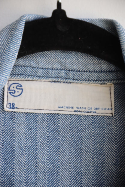 Blue Striped Coveralls