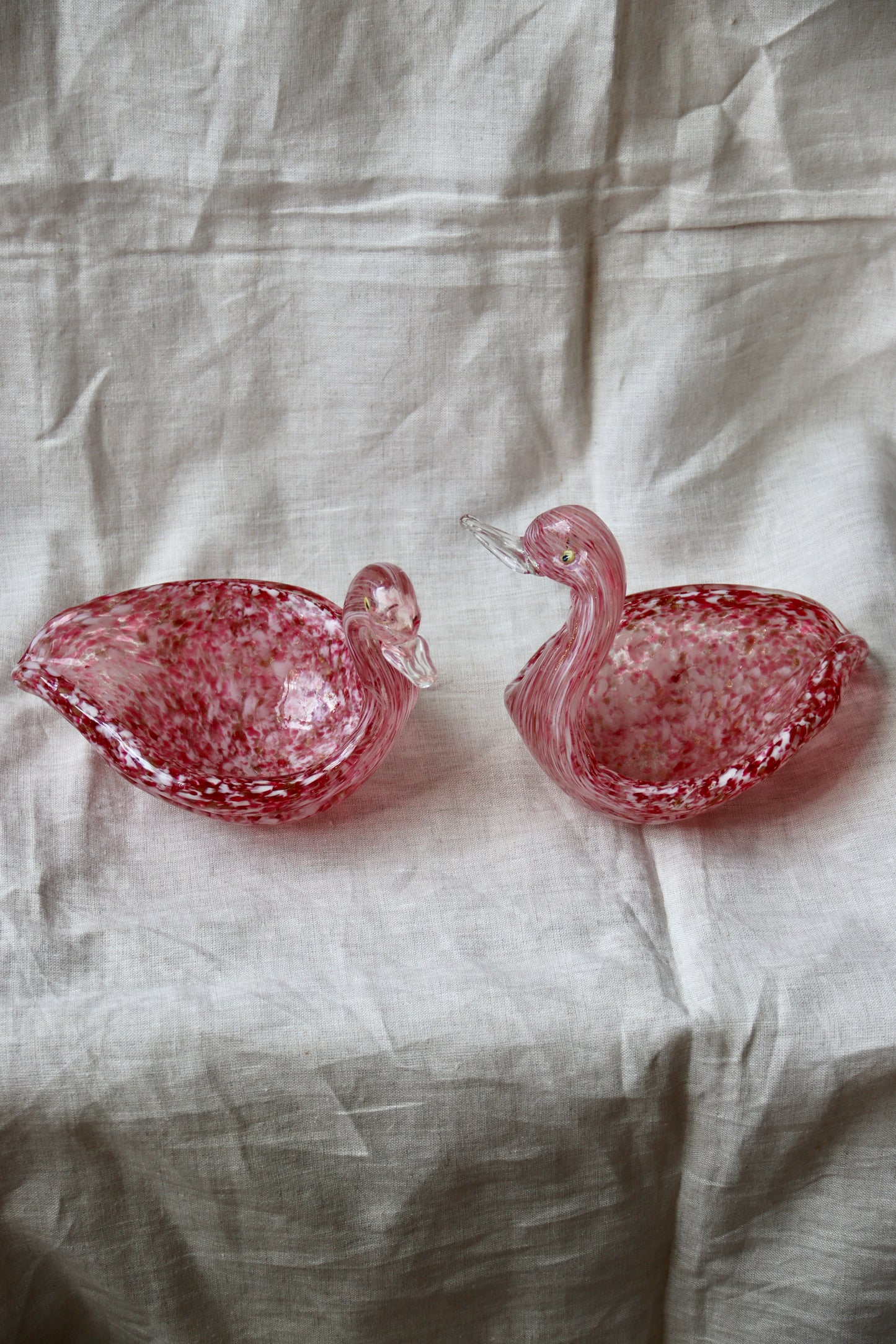 Pair of Bird Bowls