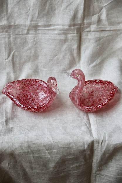 Pair of Bird Bowls
