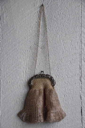 Vintage Beaded Coin Purse - as is