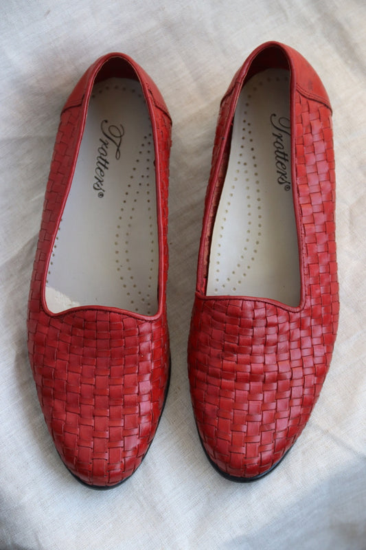 Trotters Woven Flats