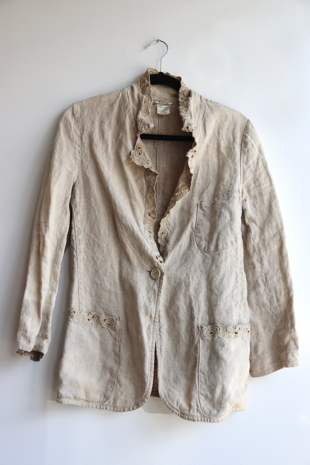Krizia Linen Jacket