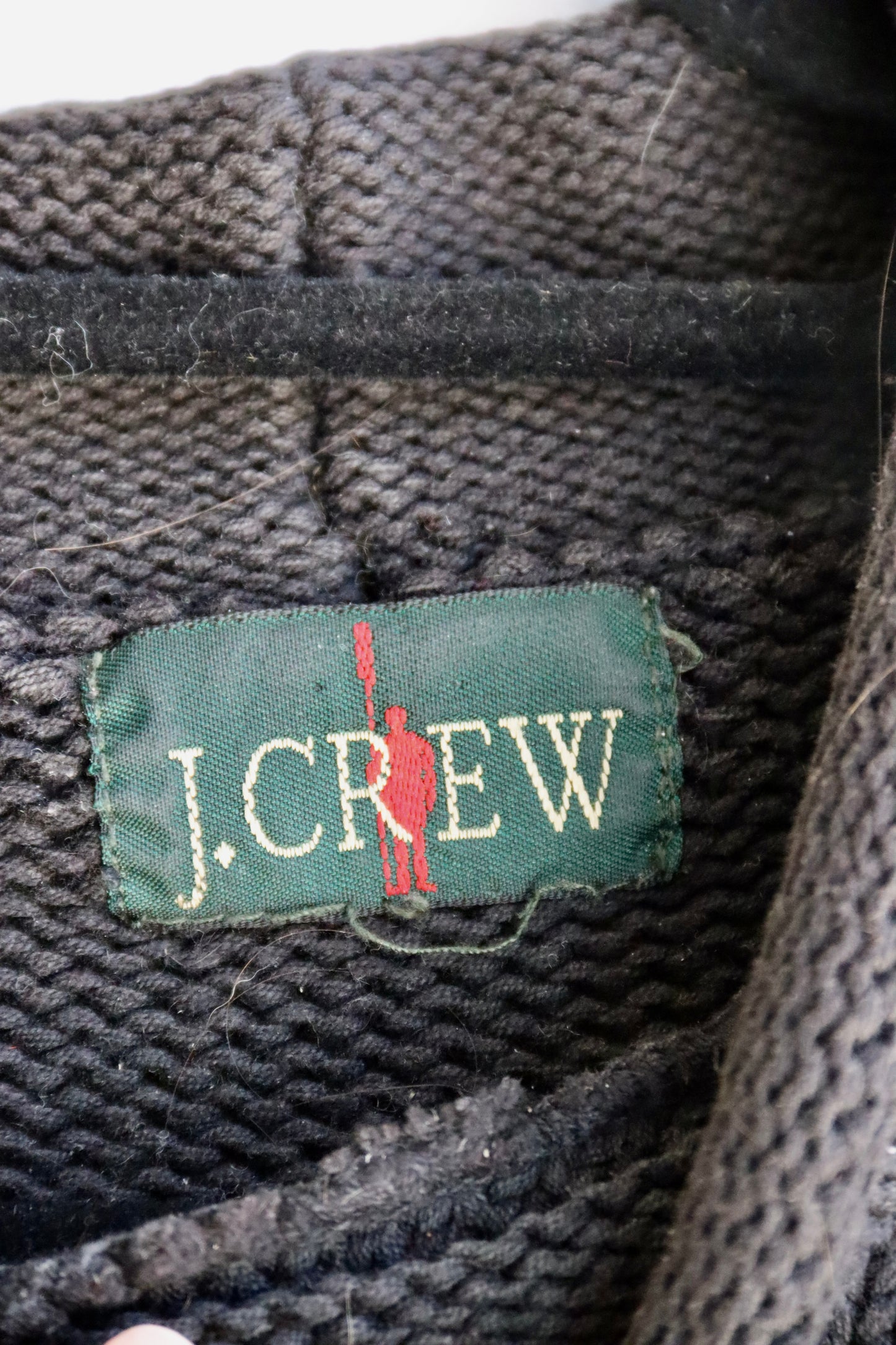 J. Crew Black Cotton Sweater
