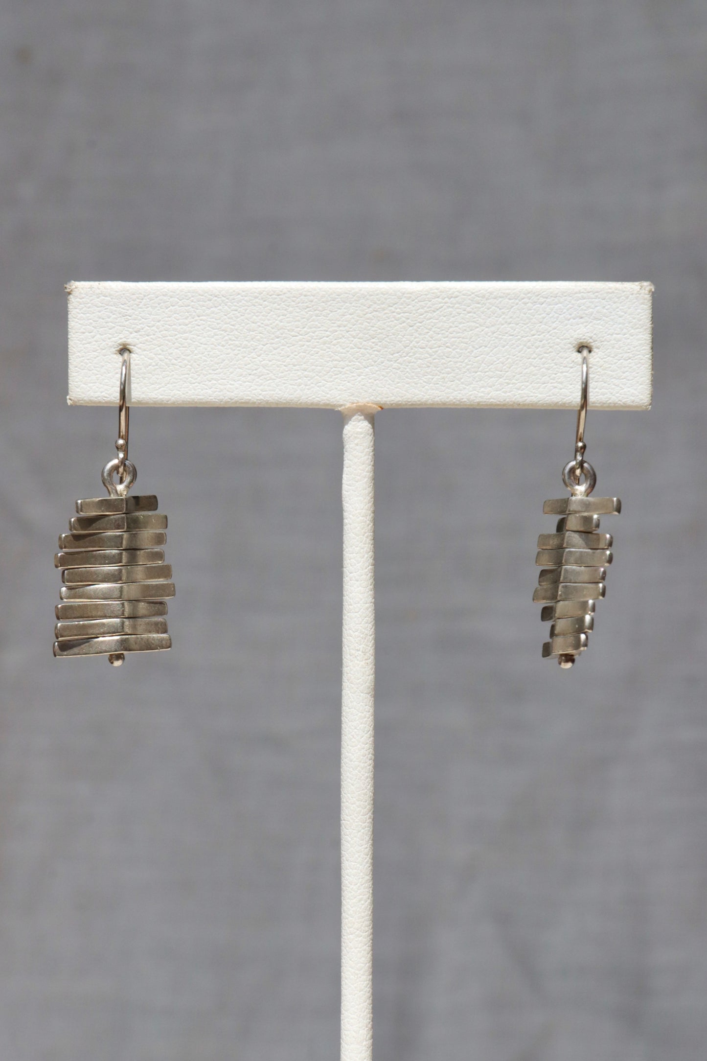 Jill Platner Shake Sterling Silver Earrings