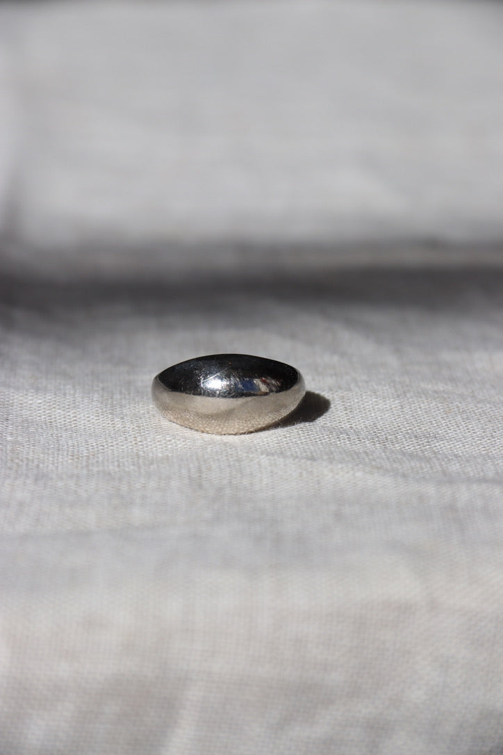 Sterling Silver Domed Ring