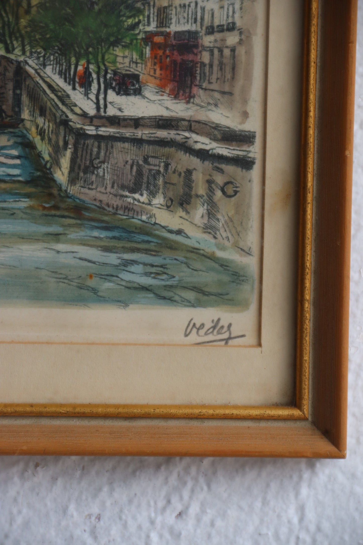 Vintage French Sketch