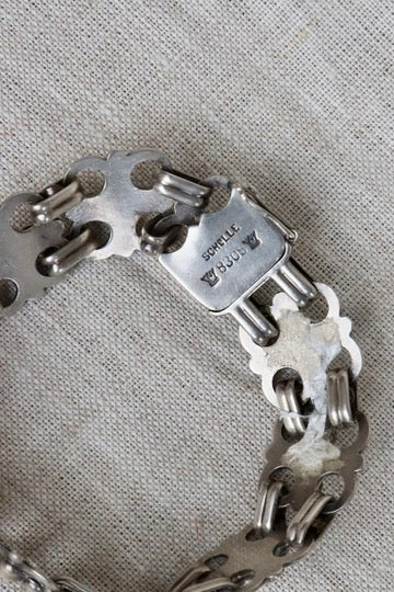 830 Sterling Silver Scholle Bracelet