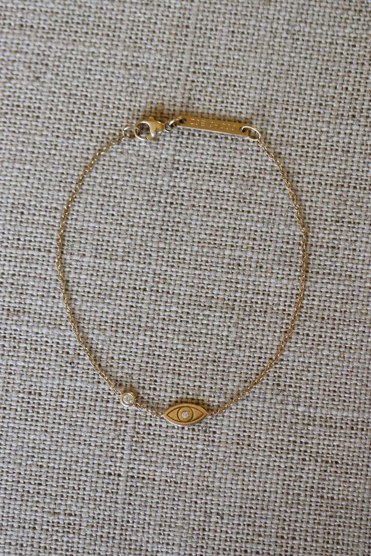 Zoe Chicco Evil Eye Bracelet