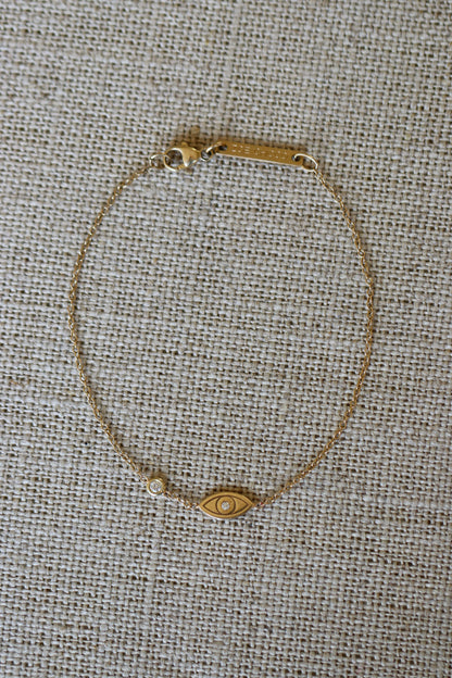 Zoe Chicco Evil Eye Bracelet