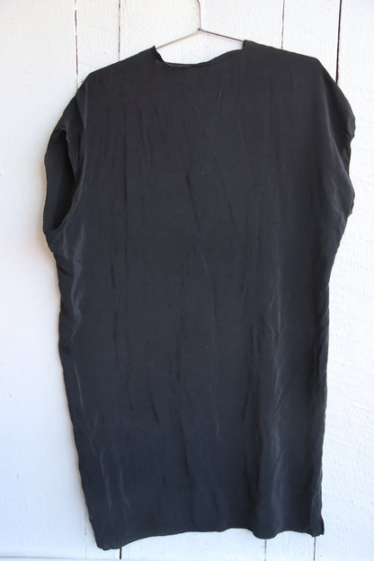 Black Silk Dress