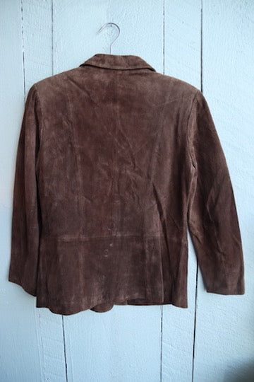 Margaret Godfrey Brown Leather Jacket