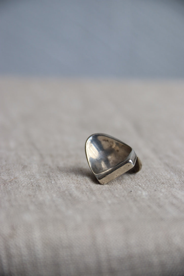 Wavy Sterling Silver Ring