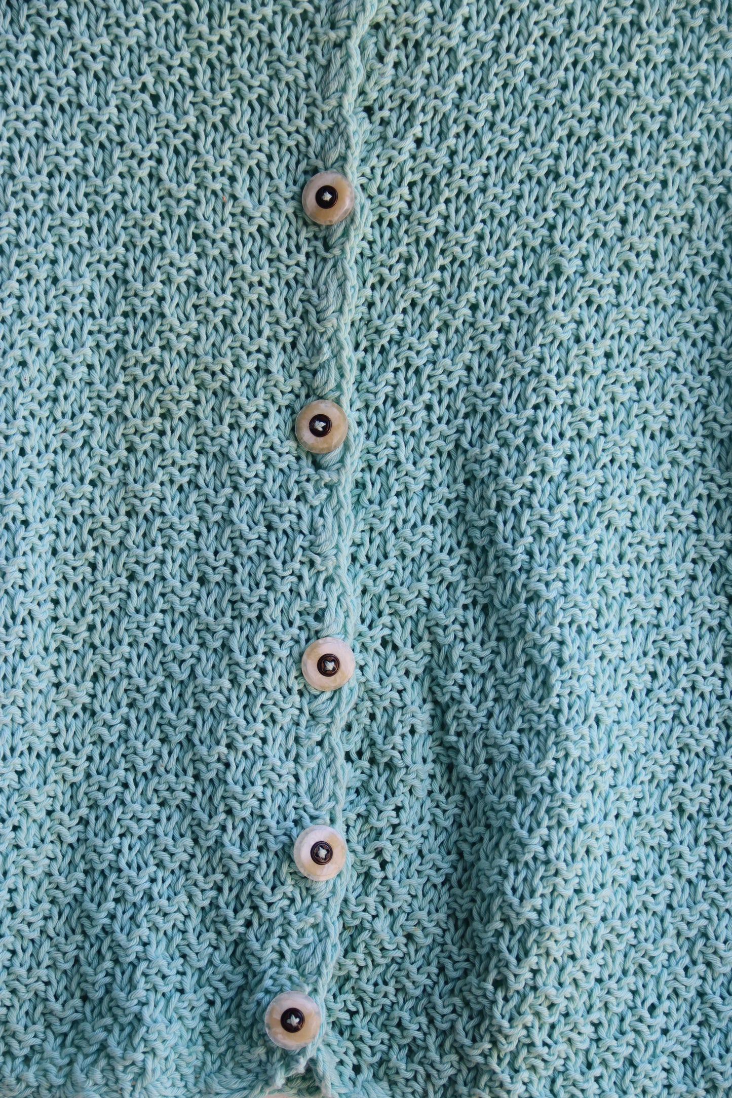 Vintage Rico Turquoise Knit Top