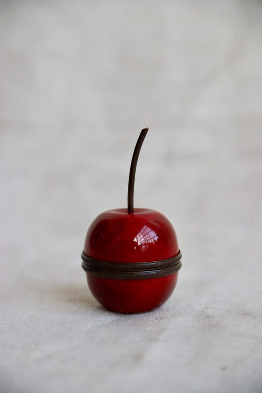 Halcyon Days Cherry Enamel Box