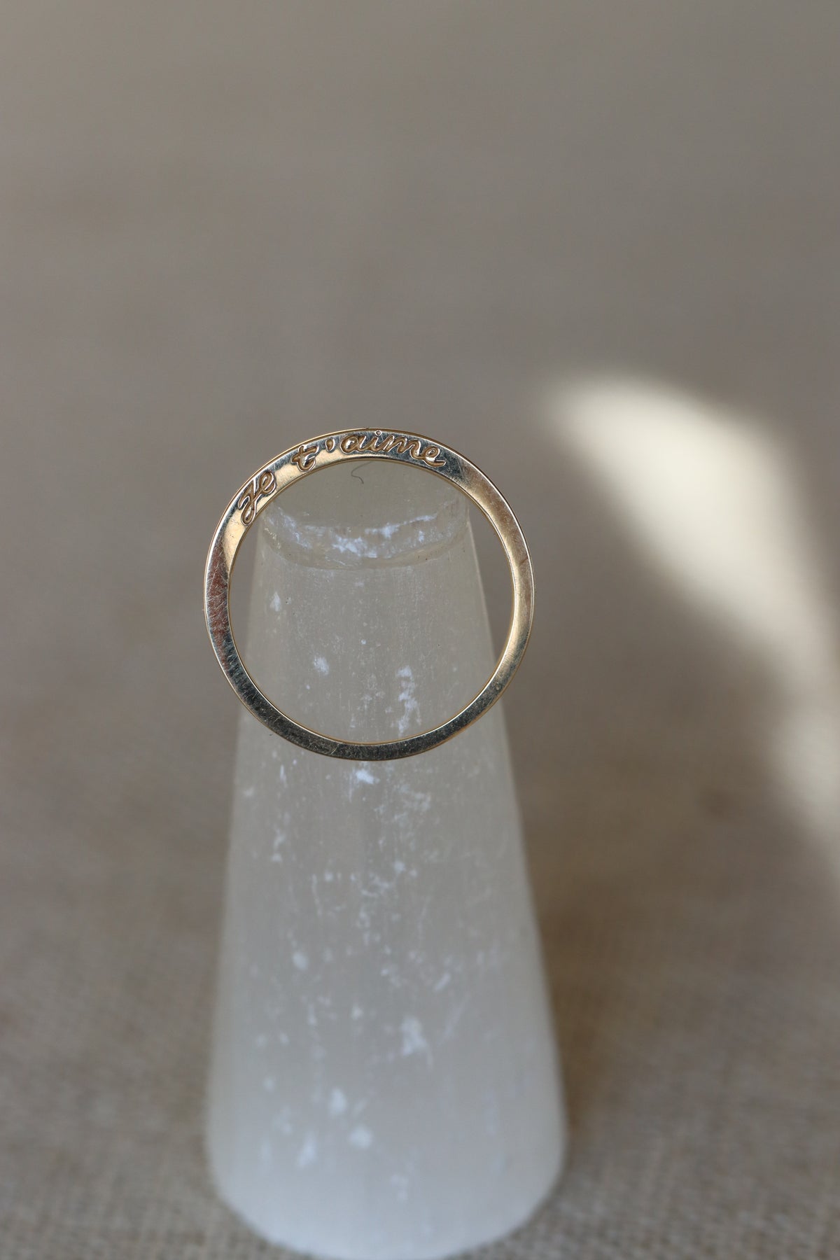 Nora Kogan "Je T'aime" Ring - 14k