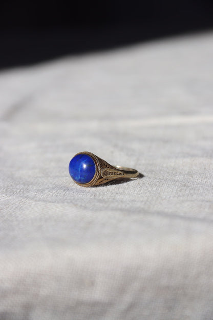 Lapis Lazuli Sterling Silver Ring