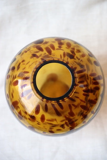 Tortoise Glass Vase