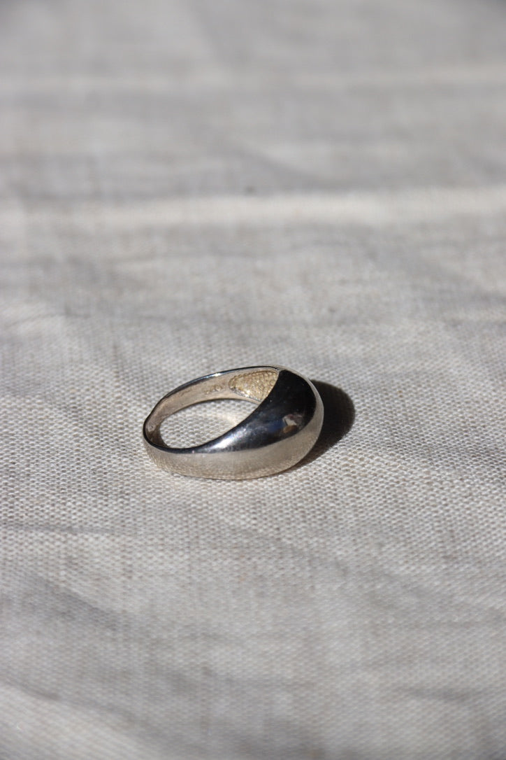 Sterling Silver Domed Ring