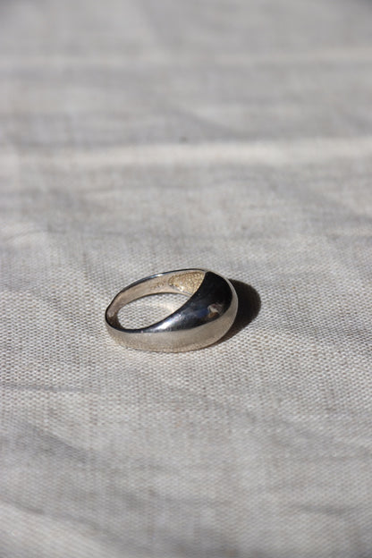 Sterling Silver Domed Ring