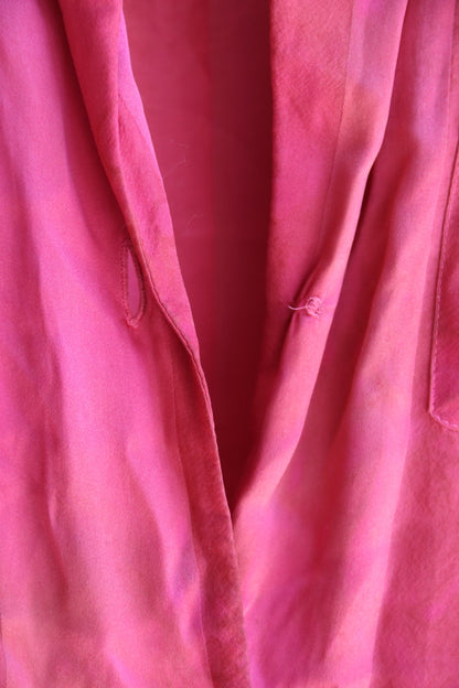 Vintage Morgan Taylor Pink Silk Top