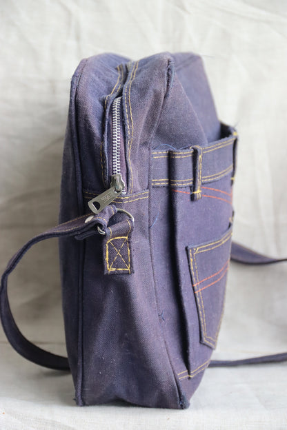 Vintage denim bag