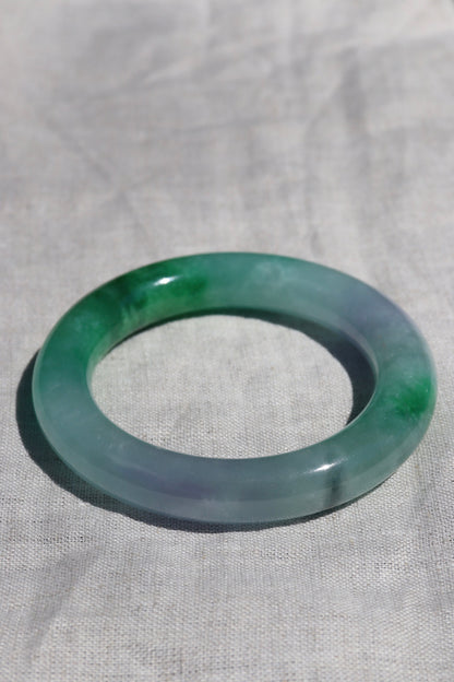 Jadeite Hololith Bangles