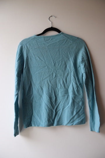 Charter Club Turquoise Cashmere Sweater