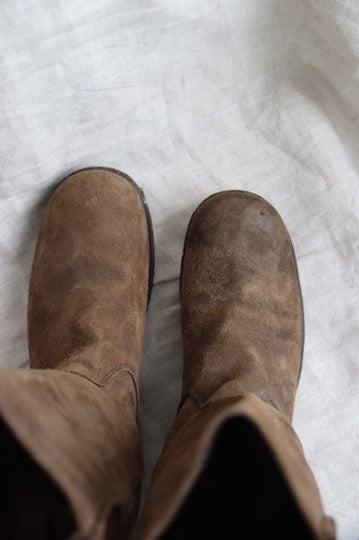 Fiorentini + Baker Brown Suede Knee High Boots