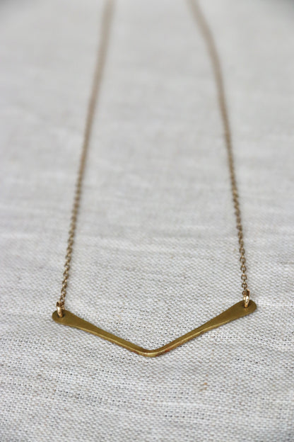 Marisa Mason Brass Necklace