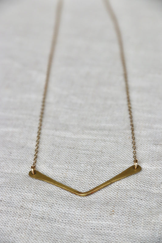 Marisa Mason Brass Necklace