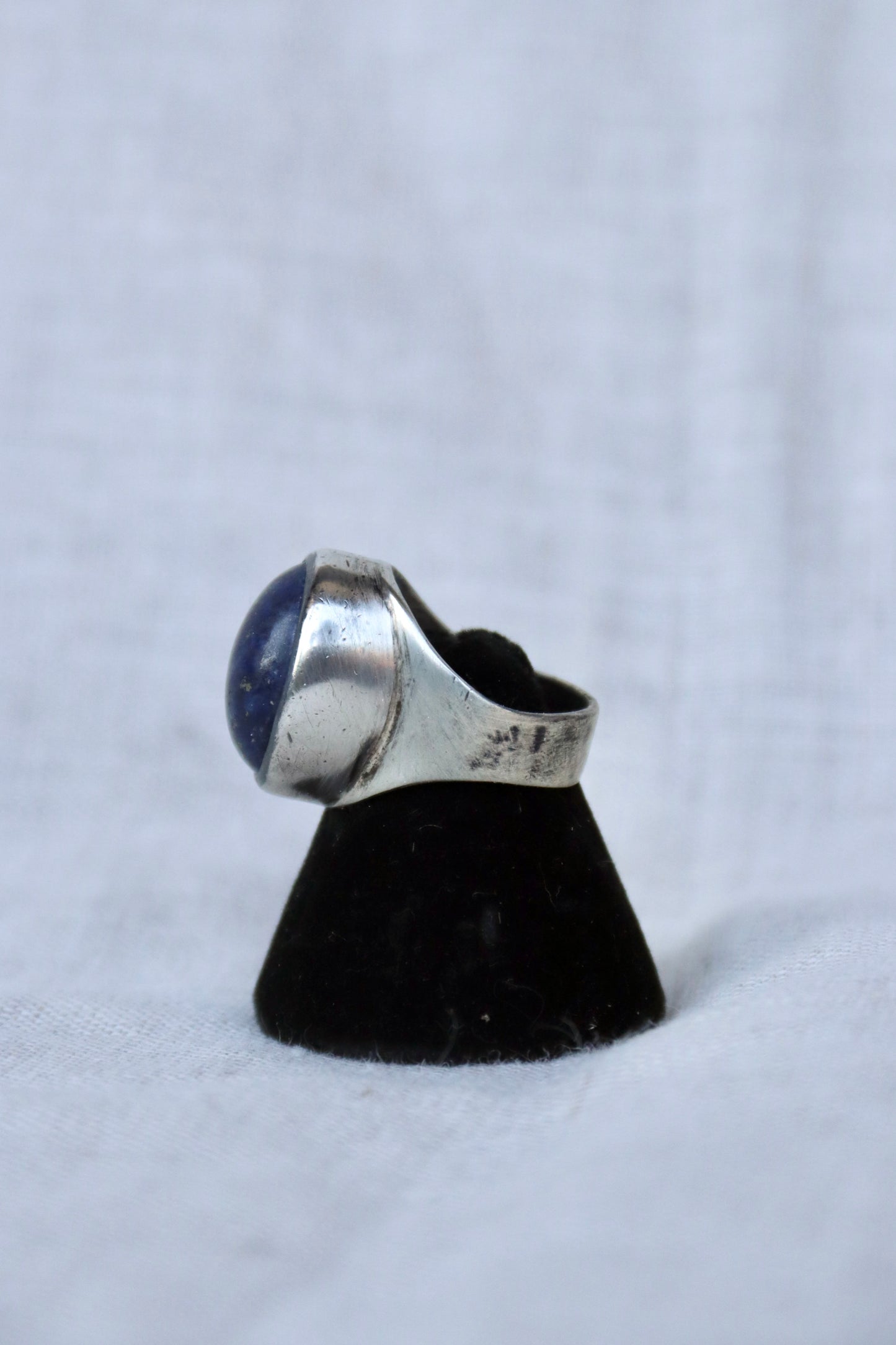 Sterling Silver Lapis Ring