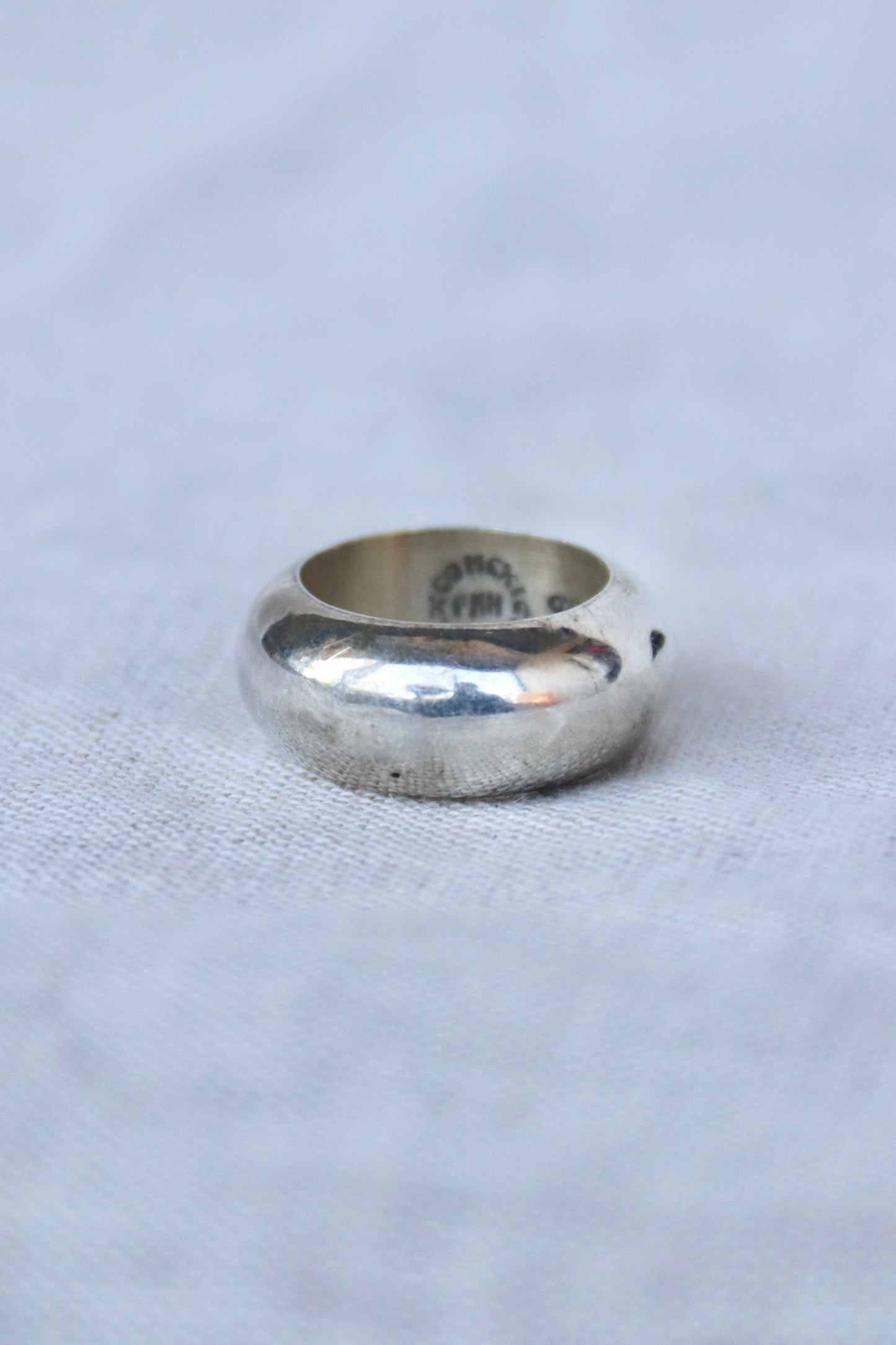 Sterling Silver Bubble Ring