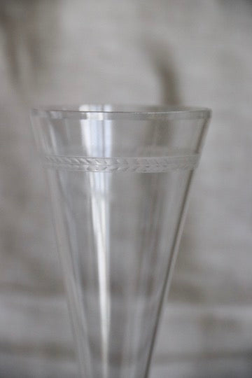 Set of 2 Vintage Champagne Flutes