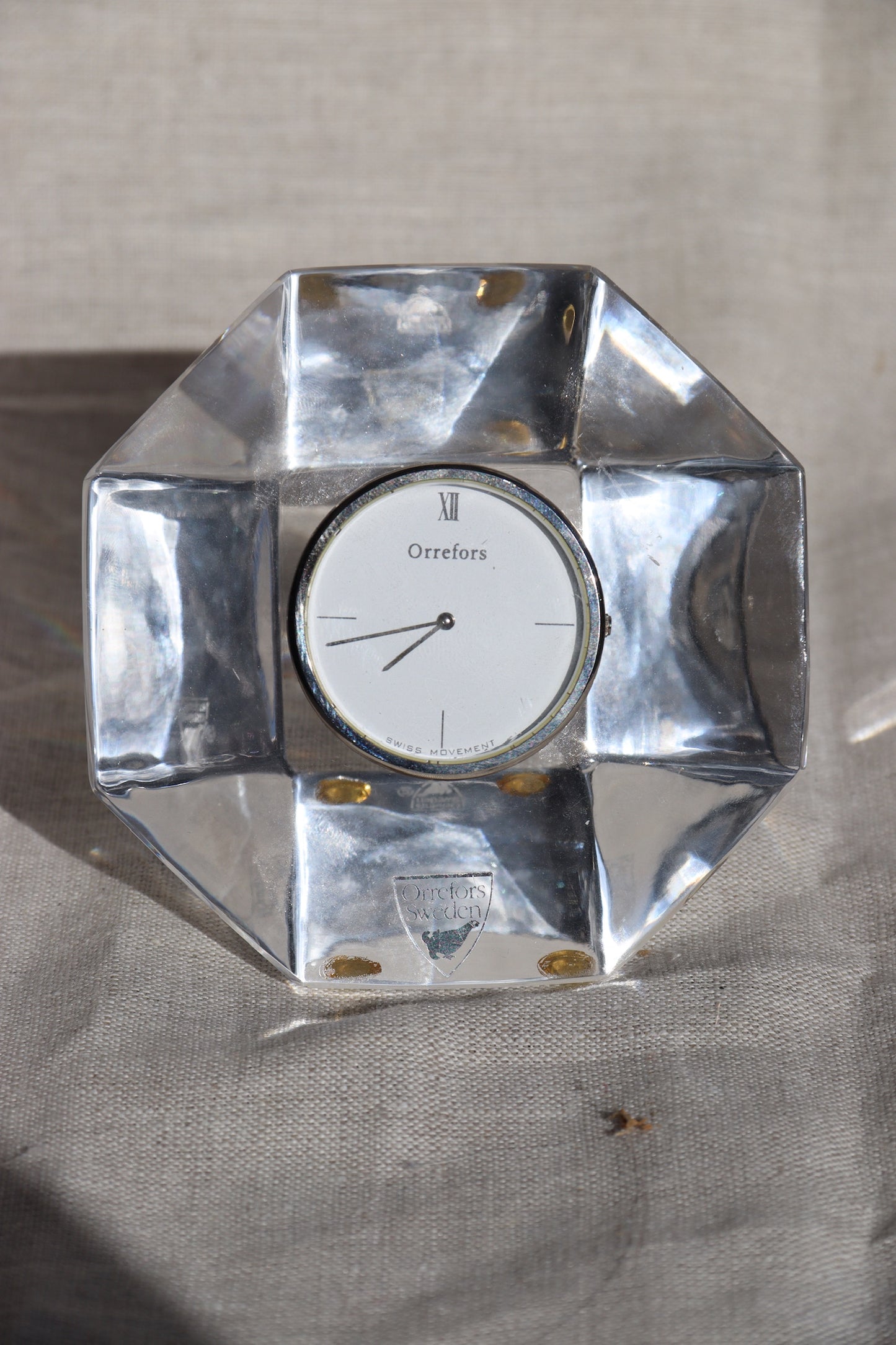 Orrefors Clock