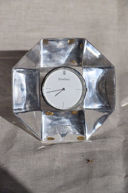Orrefors Clock