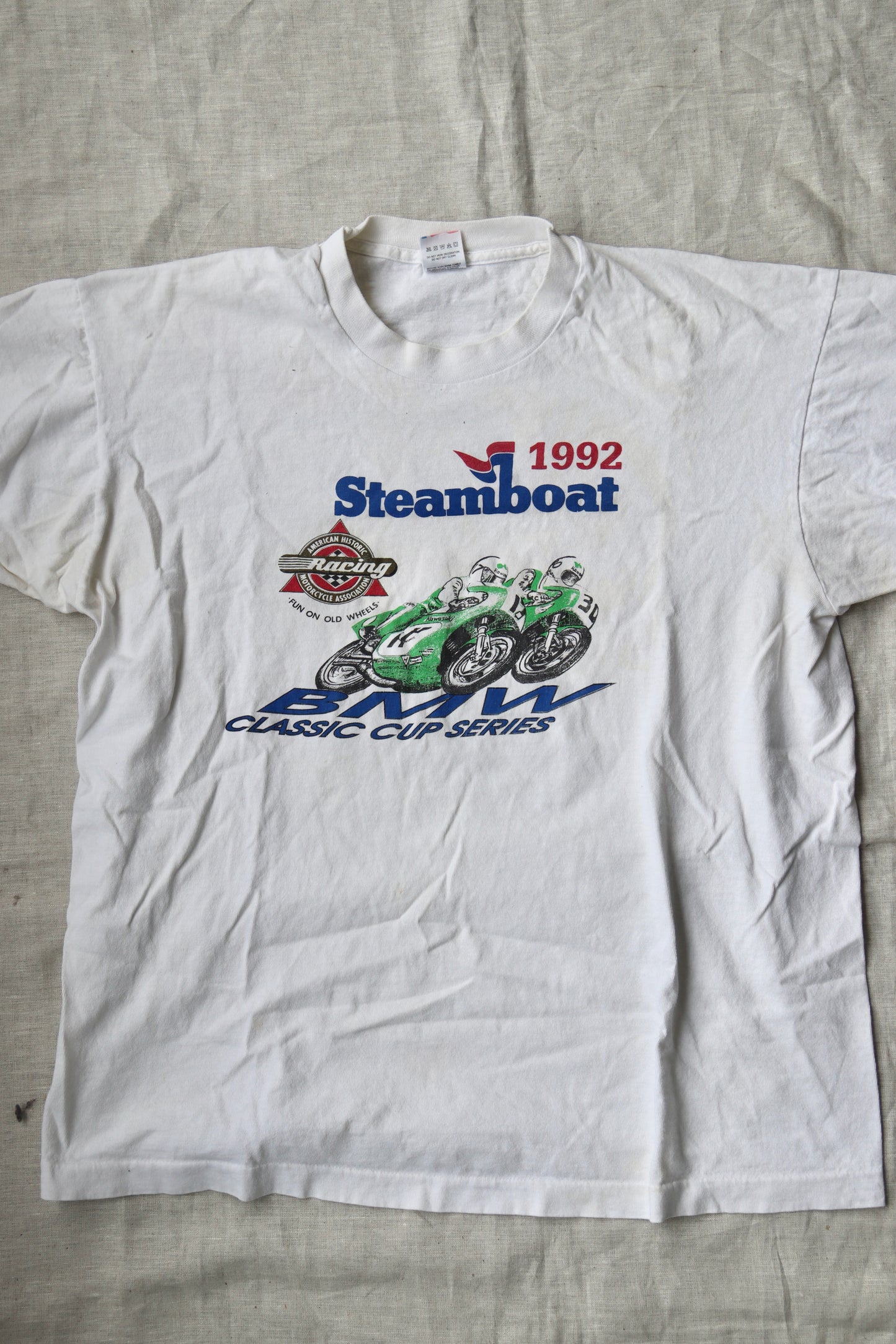 Steamboat '92 BMW Motorcycle Tshirt