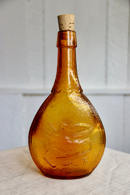 Orange Flag Bottle with Cork