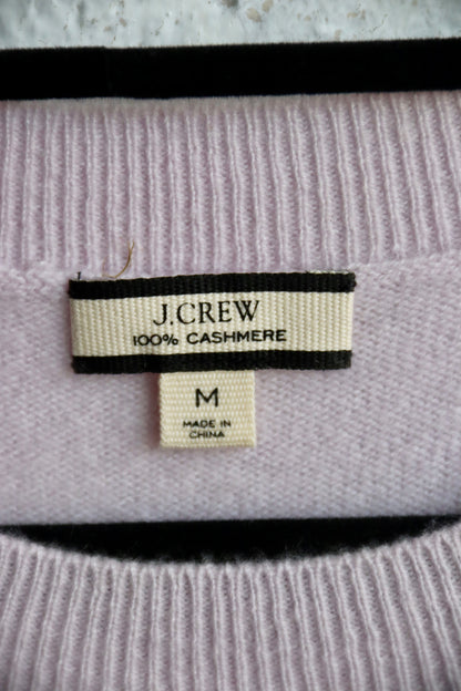 J. Crew. Pink Cashmere Sweater