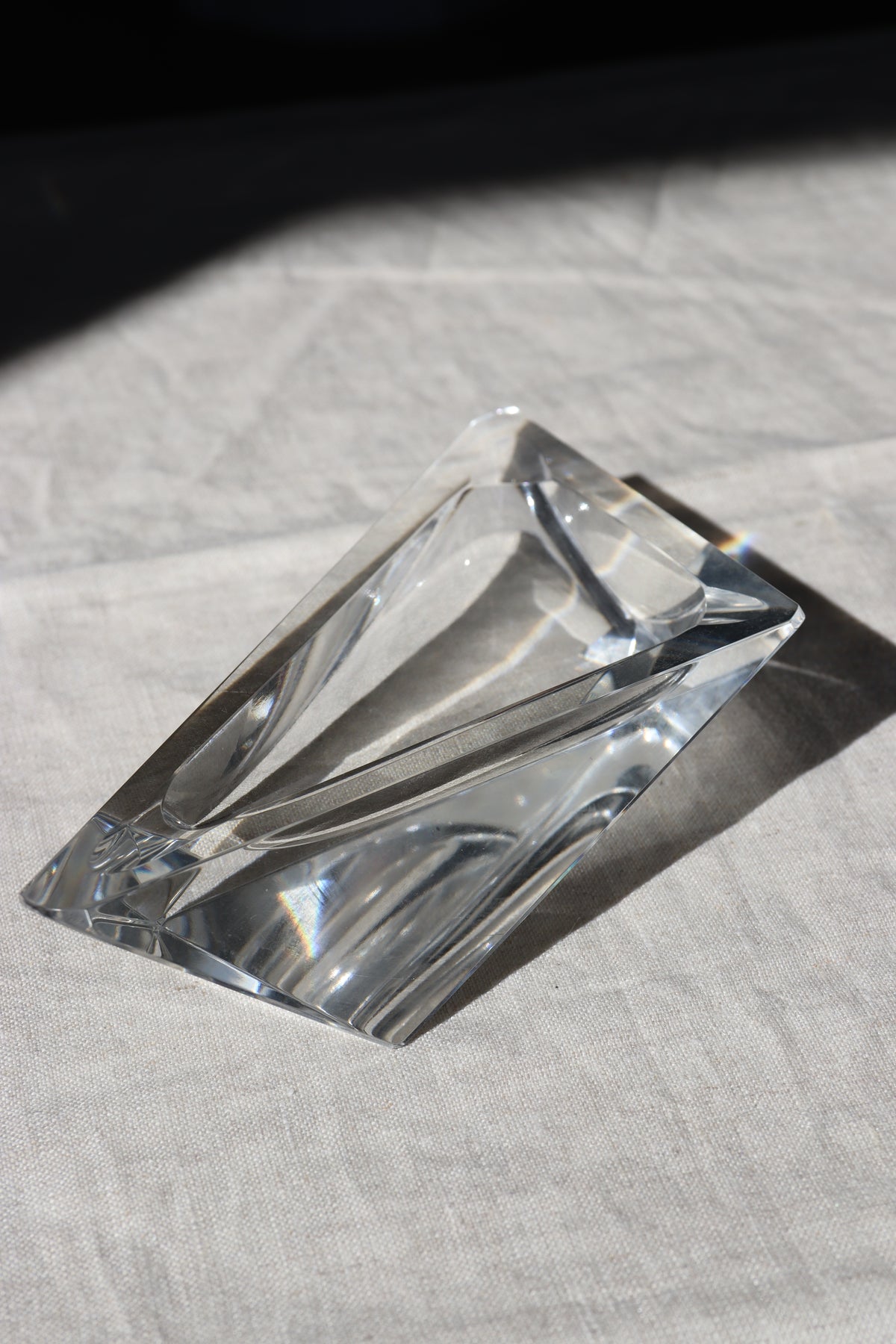 Cut Glass Ashtray