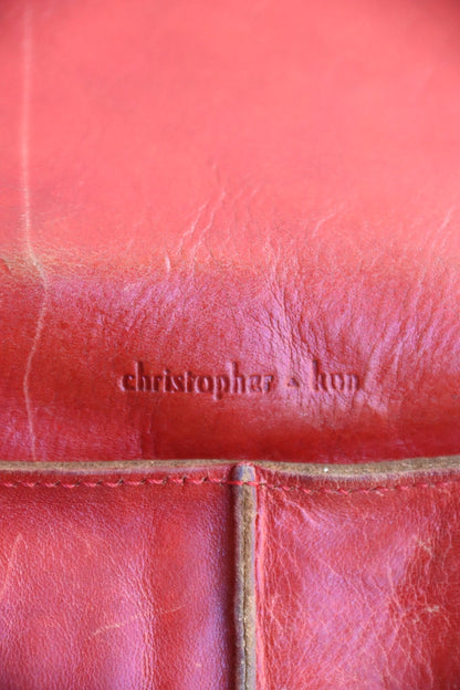 Christopher Kon Red Leather Bag