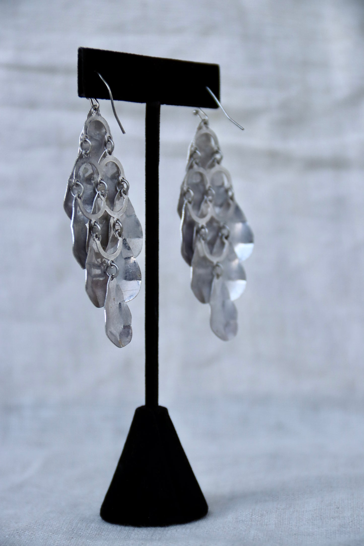 Winifred Wager Sterling Silver Leaf Earrings