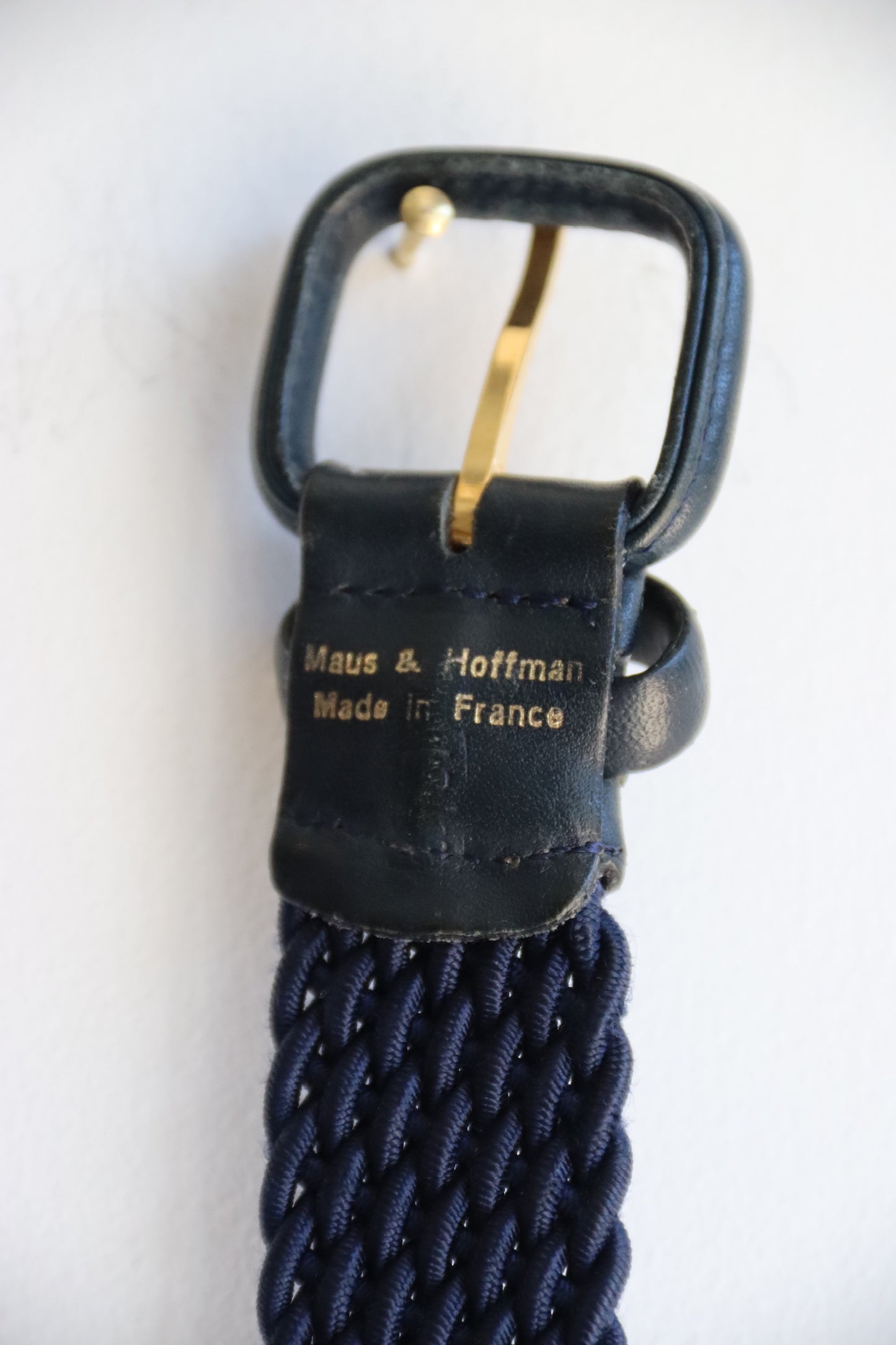 Maus & Hoffman Handbraided Elastic Belts