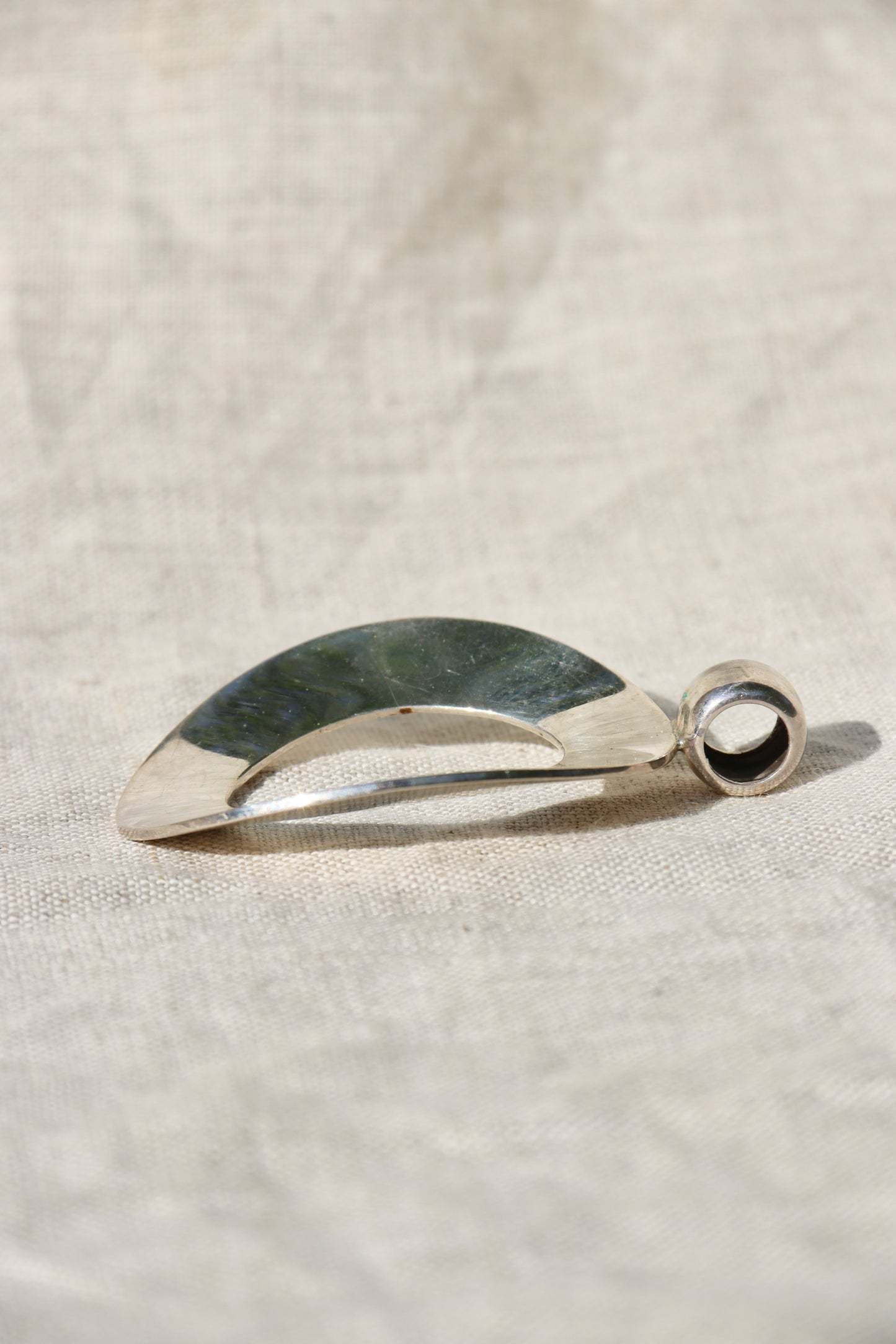 Sterling Silver Circle Pendant