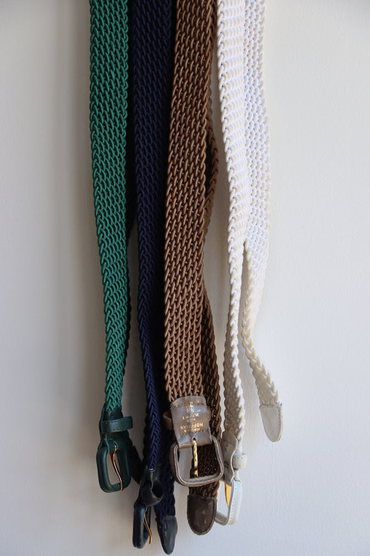Maus & Hoffman Handbraided Elastic Belts