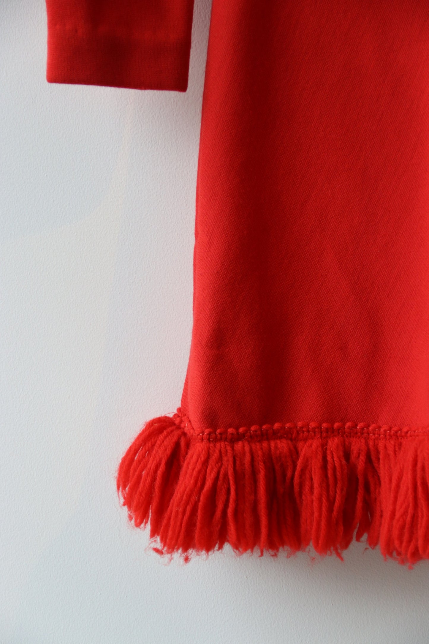Joan Leslie by Kasper Red Wool Dress