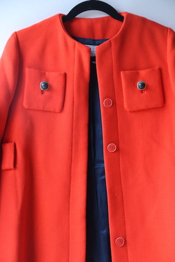 Sharon Harris for Fashionaîre Red Coat
