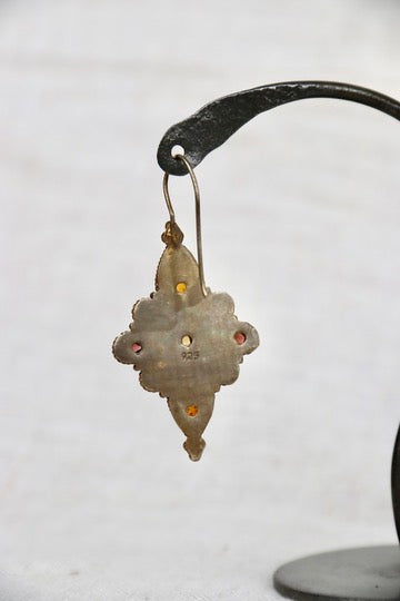 plated sterling earrings