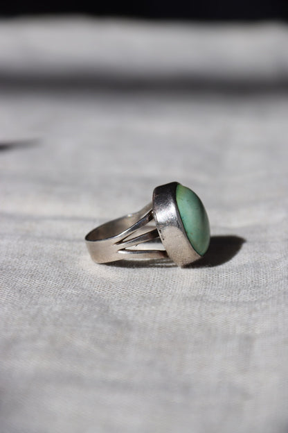 Sterling and Turquoise Statement Ring
