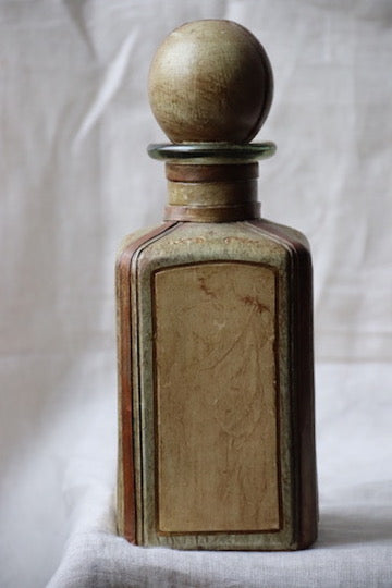 Vintage Leather Covered Decanter