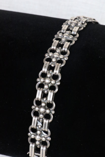 830 Sterling Silver Scholle Bracelet